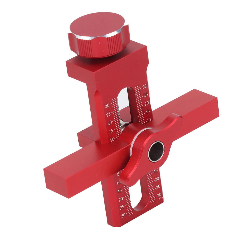 Gabarit de montage de porte d'armoire Alliage d'aluminium Outil d'installation de porte d'armoire 6 8 10 mm Dispositif à ressort