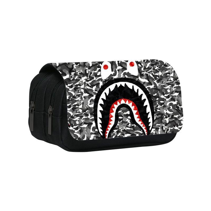 Sprayground Printed Student Single Double Lightweight Stationery Storage Bag For School And Home