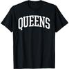 Queens T-Shirt _ Queens New York NY Sport College-Stil T T-Shirt