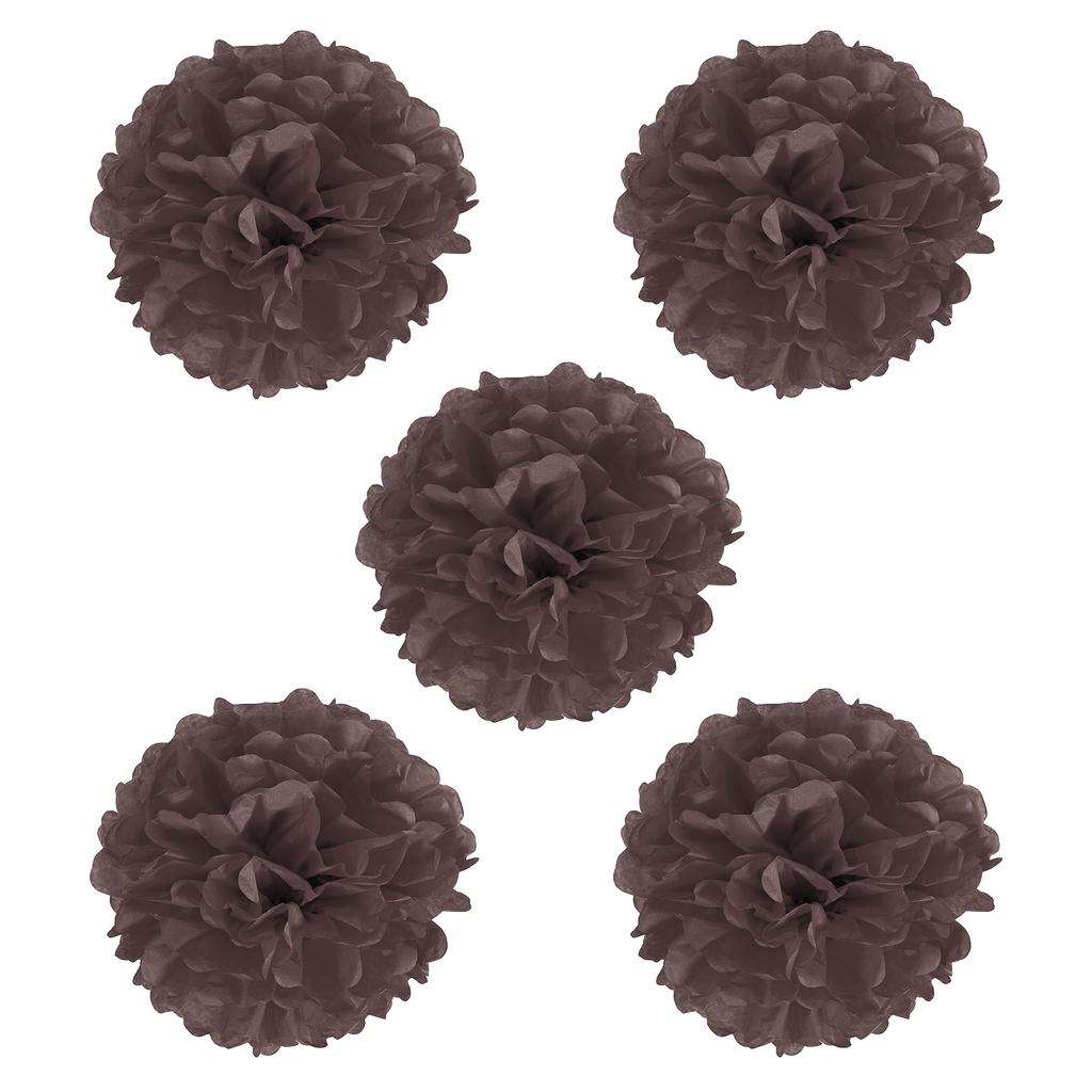 5pcs Paper Flower Ball Tissue Pom Poms Flowers for Wedding Bridal Shower Birthday Bachelorette Party Backdrop Decoration 20cm