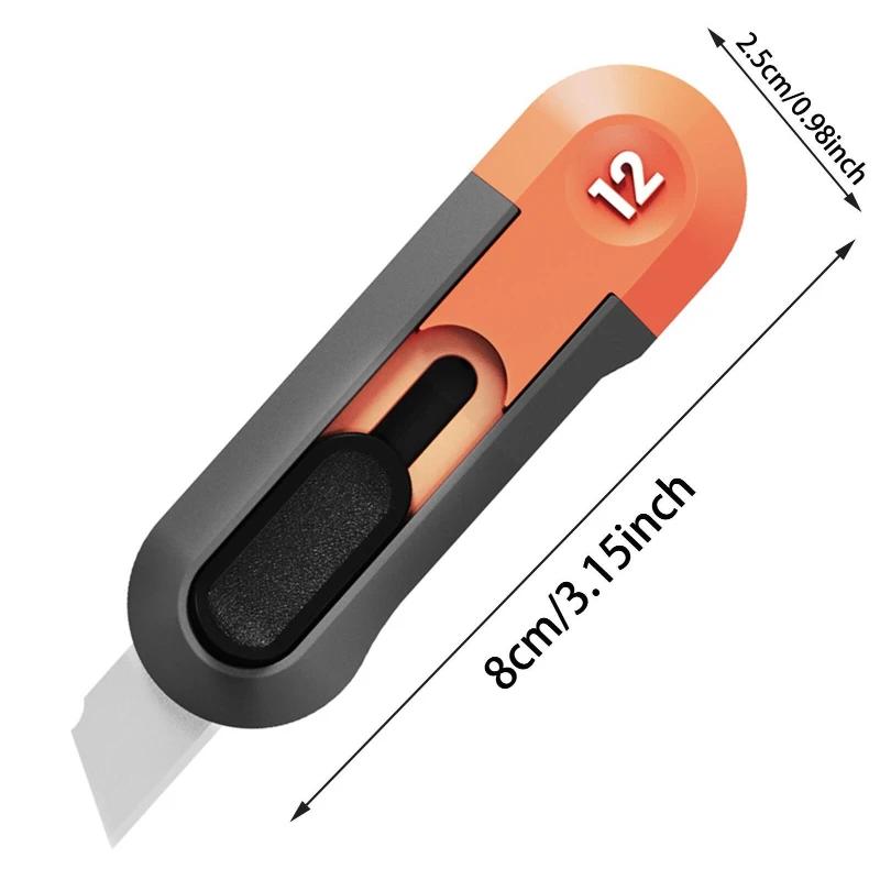 Deli Psací Nůž Řezačka Utility Nůž Široký 18mm 9mm Náhradní Čepele pro Domov Školu Práci Umělecké Potřeby Řezací Nože