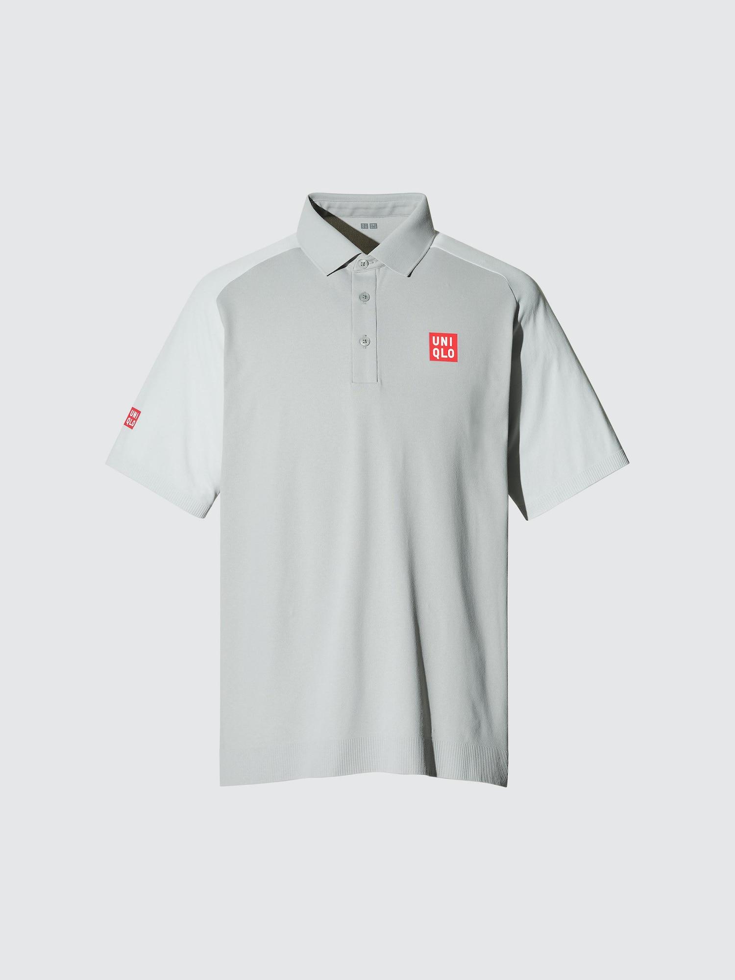 Поло Uniqlo Dry Ex Адам Скотт 02 LIGHT GRAY/MEN XS