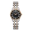 Hot Sale I&W Automatic Women Watch Roman Numeral Dial Two Tone Band Date Display Stainless Steel Mechanical Watch
