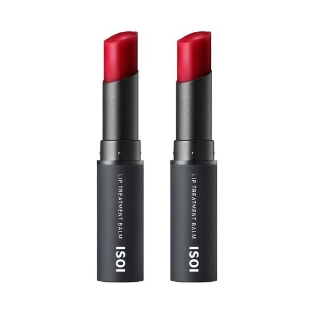 isoi Lip Treatment Balm (Pure Red) Double Set