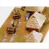 Woody Stations of the Wooden Model Assembly Kit Joe Fifty-three Tokaido Otsu-shuku (Diorama)