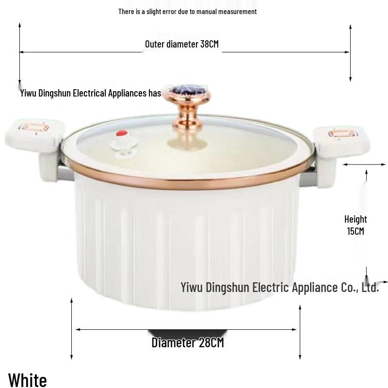 ZISIZ Enamel Micro-Pressure Stew Pot