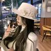 French Romantic Elegance Pure Wool Flat-top Hats for Women, Autumn and Winter Outings, Shopping Photos, Flower Pot Hats, Goddess Vacation