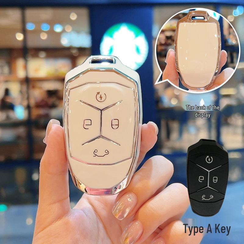 Lynk & Co 03 Key Case: 2025 Model, Men's & Women's Protective Shell with Buckle