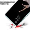 Simple Swan Dance Ballet Clear Phone Case For Samsung A51 A71 A21S A12 A11 A31 A41 A03S A22 A13 A33 A73 A53 A52 A32 5G A23 Cover