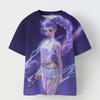 Children T-shirt for Boys Girls Fashion Anime Movie Tees Kids KPop Demon Hunters Huntrix Funny Short Sleeve T Shirt Gifts
