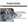 Yuanjing Temu Bohemian Moonstone Jewelry: Vintage Crescent Rings for Women, Men, and Children