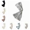Thicken Warm Long Tube Sock Cover Stripe Foot Warmer Kawaii Coral Fleece Stockings  Autumn