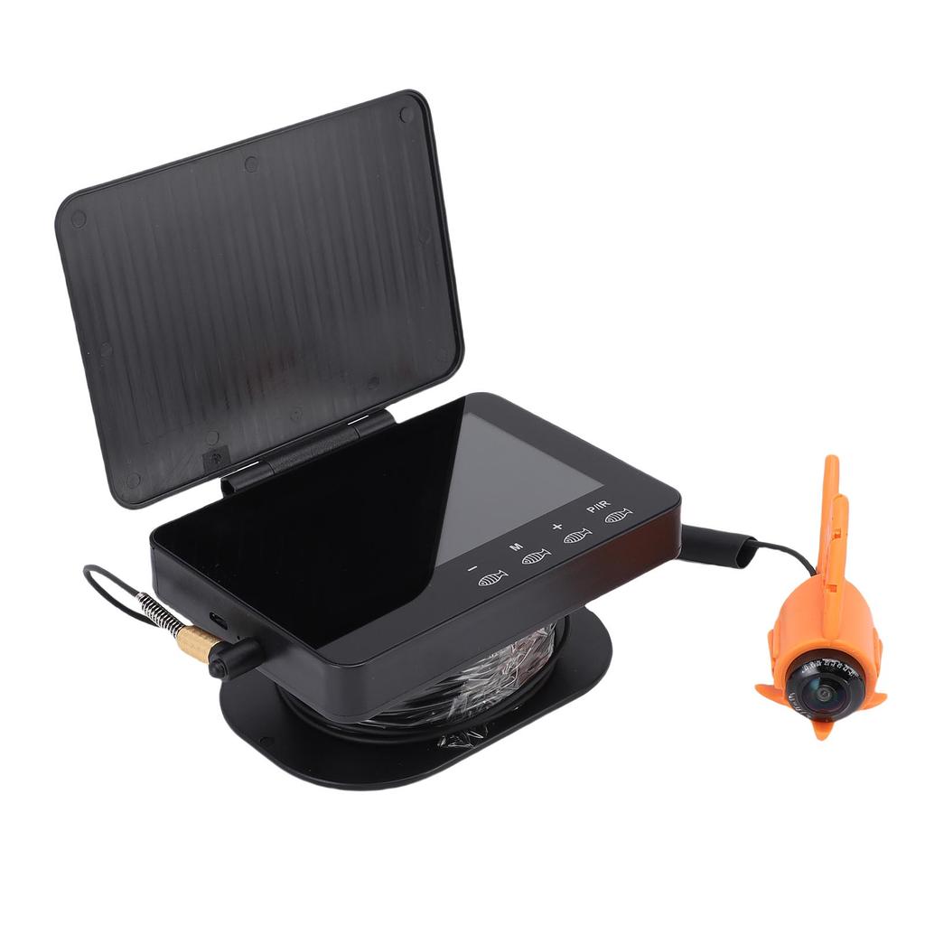 Underwater Fish Finder 4.3in Screen 1080P 5MP 195 Degrees  Wide Angle High Brightness Multifunctional Underwater Camera