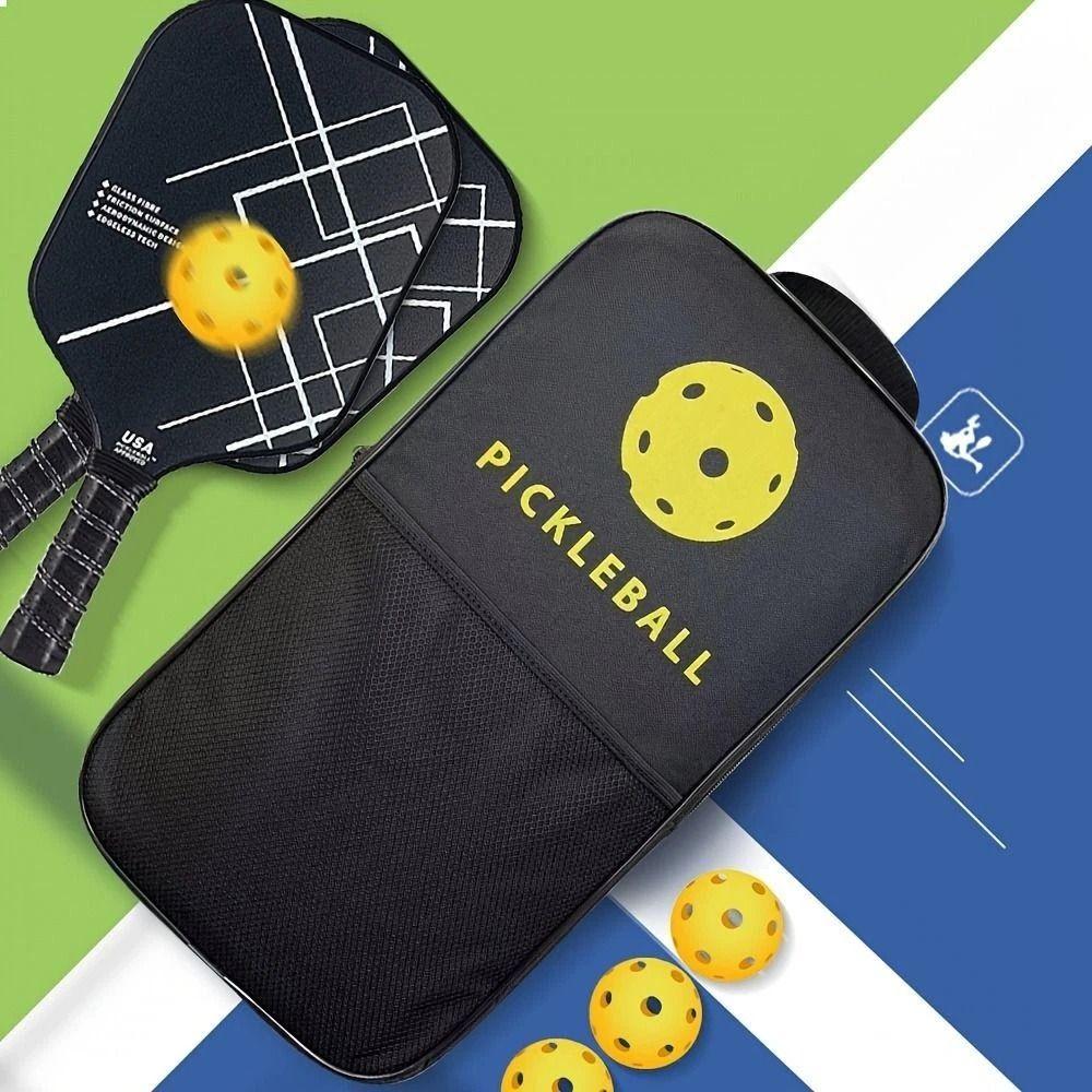 Waterproof Pickleball Paddle Protector Large Capacity Racket Carry Case Racket Storage Bag