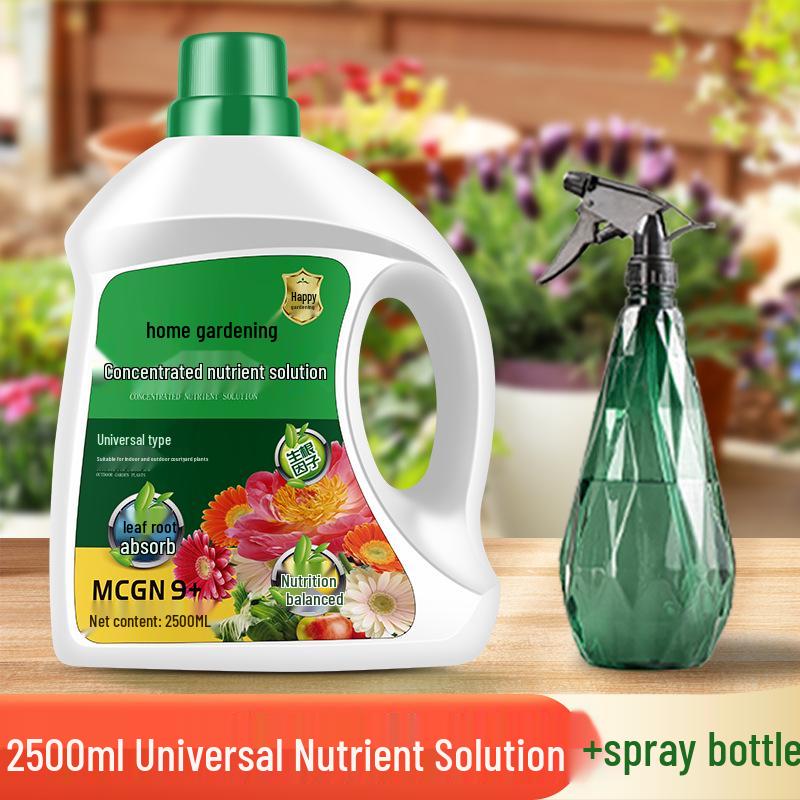 General-Purpose Hydroponic Nutrient Solution for Indoor Flowers and Green Plants