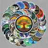 50PCS Tree of Life Graffiti Stickers - Personalized Art Totem for Phone Cases & Luggage, Waterproof