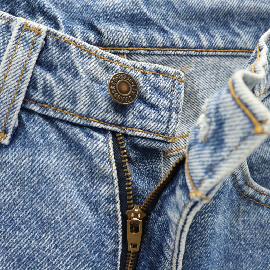 Levi's 90s Old USA Made Tapered Denim Pants W27 Jeans Women Used