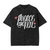 Pierce The Veils Rock Band Washed T Shirt Streetwear Hip Hop Novelty T-Shirt Tees for Men Women Short Sleeve High Street