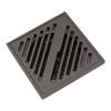 Square Shower Floor Drain Extra Thick Stainless Steel Bathroom Floor Drain for Home Kitchen Accessories Gray