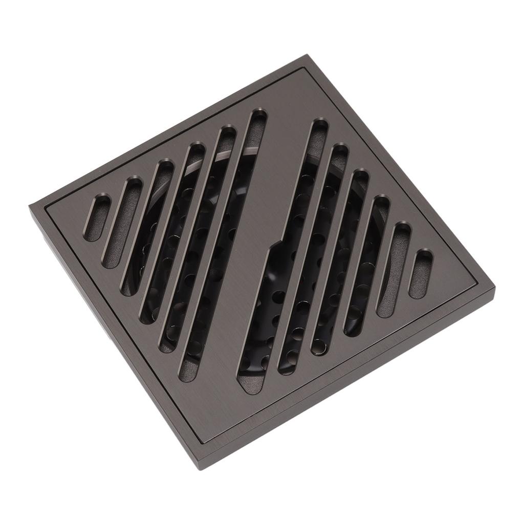 Square Shower Floor Drain Extra Thick Stainless Steel Bathroom Floor Drain for Home Kitchen Accessories Gray