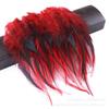 Feather 4-6 Black Heart Tip Chicken Feather Clothing Accessories Diy Material Colored Tip Chicken Feather Cat Stick Corsage Accessories