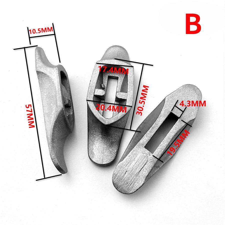 

Захист для головки ножа із сталі 430 із нержавіючої сталі. Захист для ножів на замовлення. Ручка для виготовлення ножів. Деталі своїми руками. Type B