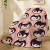 Bendy and the Ink Machine Game Throw 240g Flannel Blanket, Suitable for Sofas, Beds, Offices,  Exquisite Gift Blankets