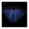 Flexible Polyester Glowing Wings LED Light Up Belly Dance for Adults Kids, Halloween Costume Performance Props Immersive Visual Equipment with