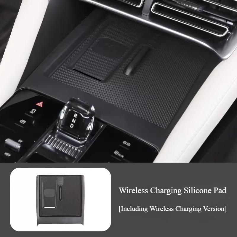 For BYD Song Plus BYD Seal U DM-i 2023-2025 Wireless Charging Panel Silicone Anti Slip Protective Mat Interior Accessories
