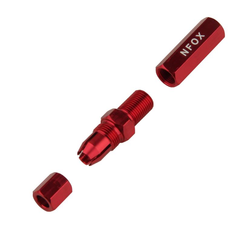 Bicycle Hydraulic Disc Brake Oil Needle Pipe Repair Tool Bidirectional Threaded Joint Insertion Installation Connector