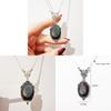 Victoria Vintage Resin Necklace With Gold Plating For Women Fashion Accessory