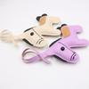 Cartoon Pu Leather Brown Pony Charms Keychain Pendant Women Keyring Cute Animal Bag Hanging Ornament Accessories Decoration Gift