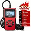 1 Stück V100 Professioneller OBD2-Scanner, Motorfehlercode-Leser, Diagnose-Scan-Tool für Autos mit OBD II-Protokoll seit 1996