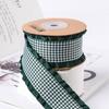 Factory Multicolour Ruffled Polyester Ribbon for Gift Box Packing