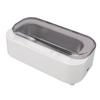 Ultrasound Jewelry Cleaner Machine 304 Stainless Steel ABS Mini Portable Eyeglasses Cleaning Machine for Watch Retainer