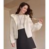 betu Women's Winter Faux Fur Hooded Jacket