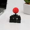 Handcrafted Gaming Art Keyboard Joystick Keycap, DIY 3D Printed Arcade Fighting Stick Adapter for Console Decoration WASD Keys, In-Game Movement