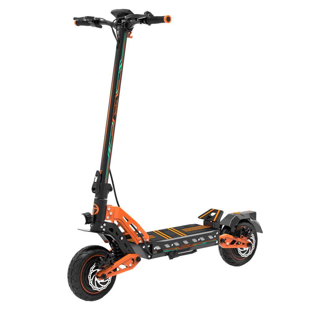 Skládací elektrokolo DriveTron DT10 1000W s duálním motorem | Baterie 48V 20,8Ah | Dojezd 80 km | 10" pneumatiky pro městskou dopravu