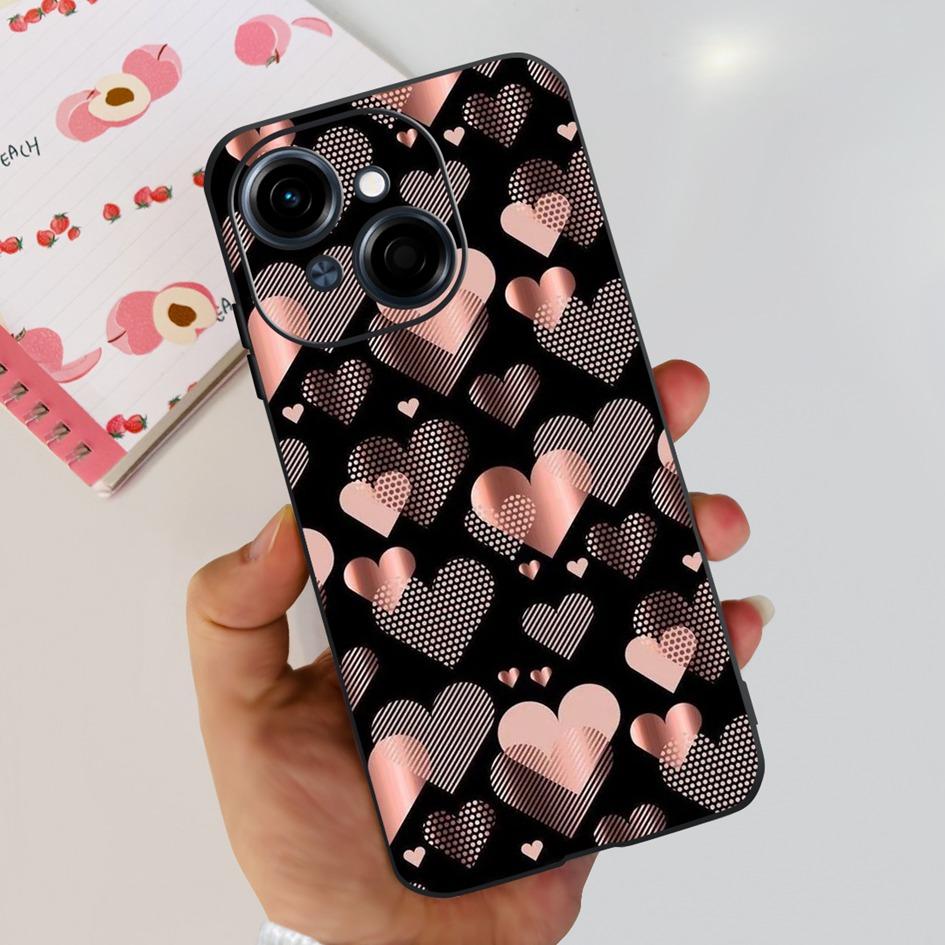 For Phone Case Tecno Spark Go 1 Cover 2024 Popular Flower Soft Silicone Back Protective Cover For Tecno Spark Go 2025 Pop 9 Etui