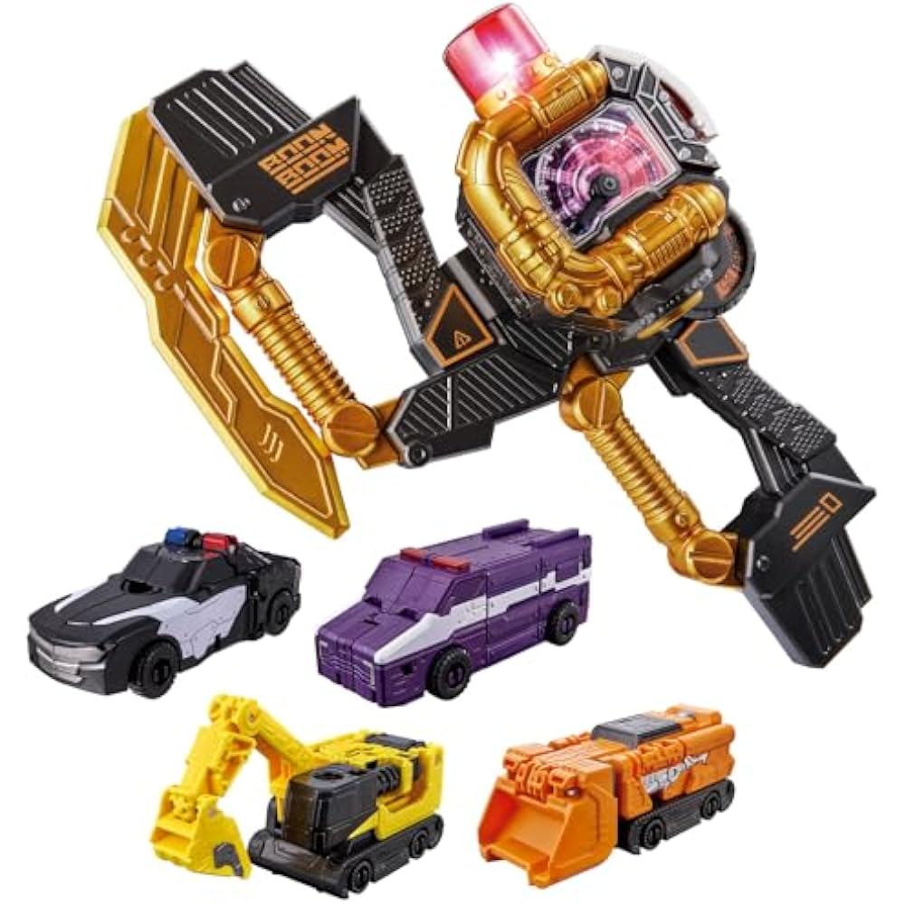 [BANDAI (BANDAI)] Bakujo Sentai Bumbung Jabun Black & Bun Orange Complete Set