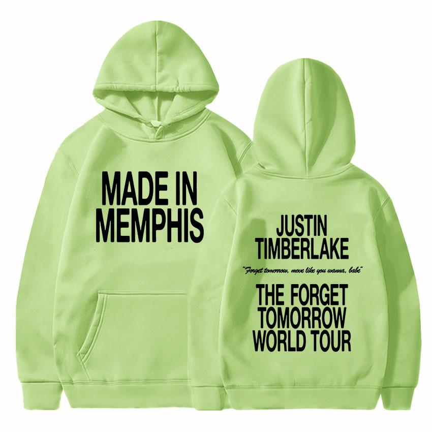 Одежда унисекс Толстовки Forget Tomorrow World Tour Толстовки Justin Timberlake Heavy — фото 5