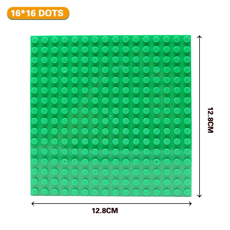 32x32 32x16 Dots Classic Base Plates MOC DIY Plastic Bricks Baseplates City Dimensions Building Blocks Figures Construction Toys
