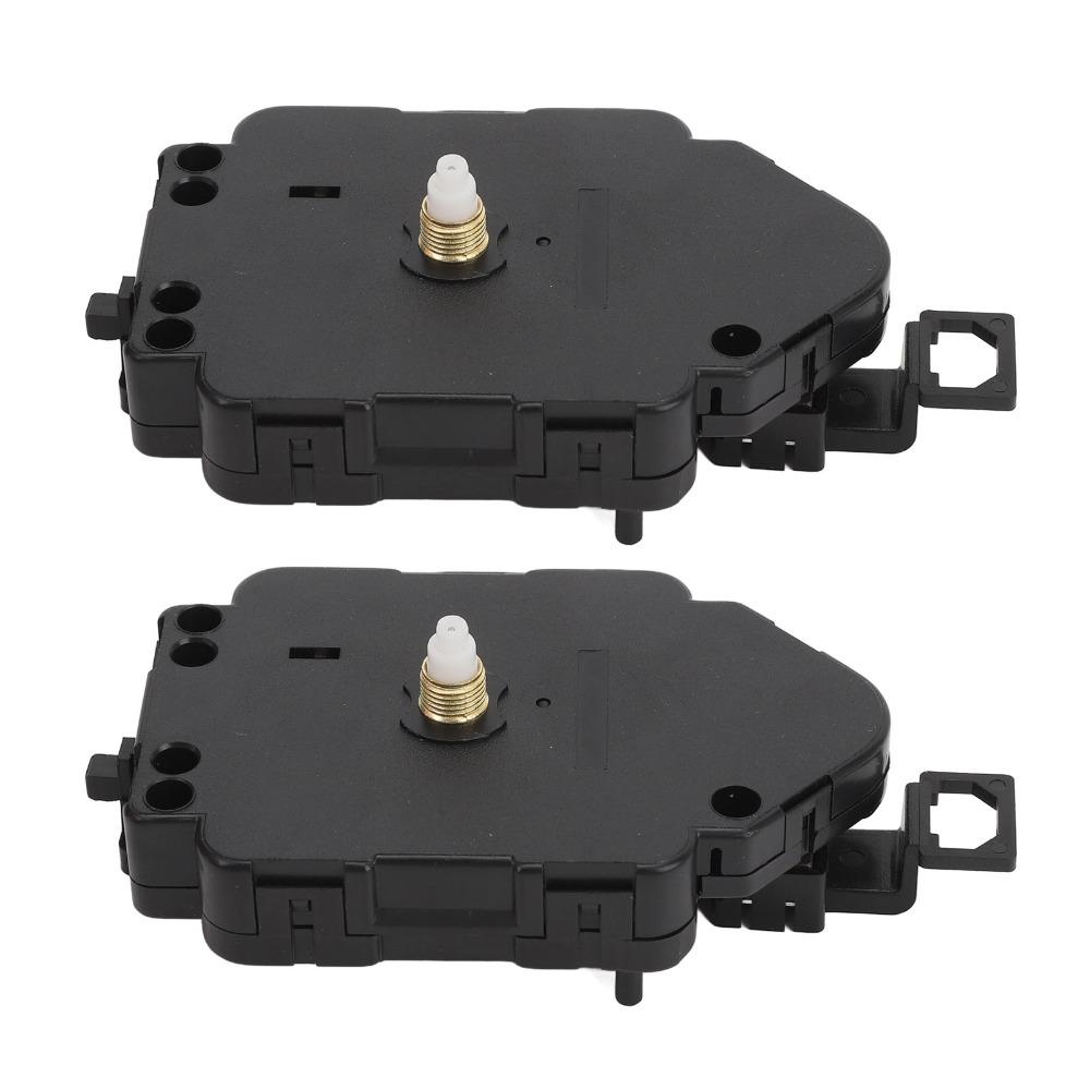 2Pcs Jump Second Pendulum Clock Movement Black Clock Mechanism Replacement DIY Clock Kits