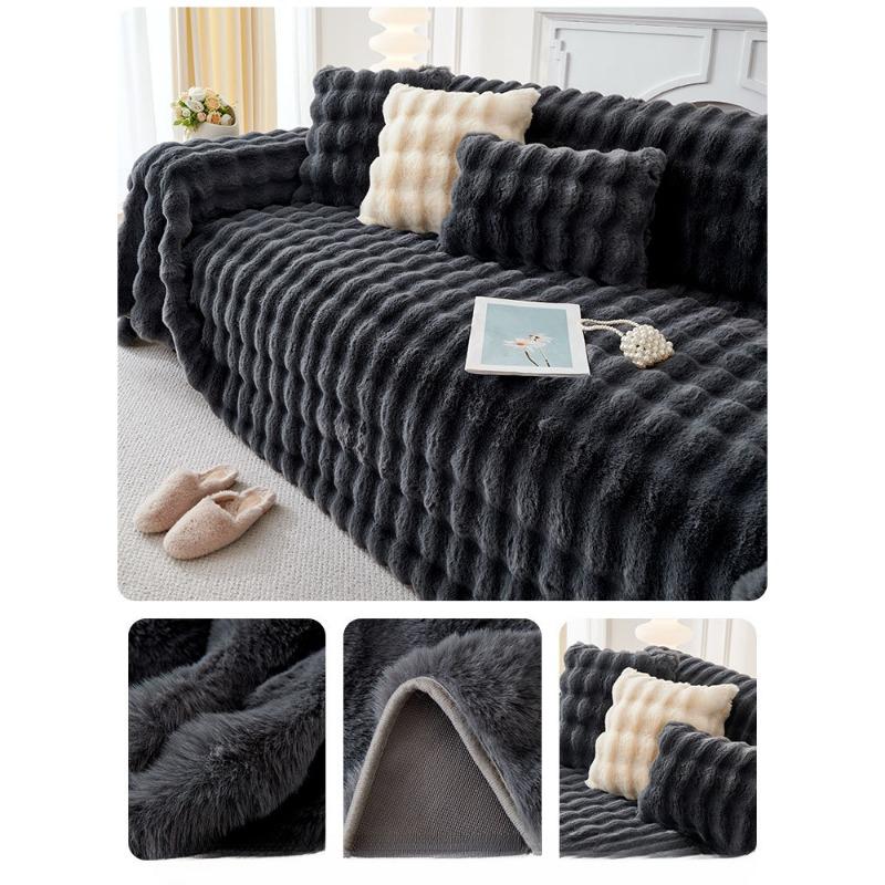 Sofa Towel Autumn and Winter Thickened High Sense Sofa Cover Universal Cushion Full Covered Cloth Blanket