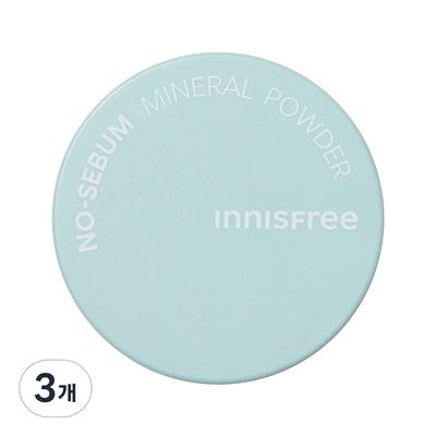 No Sebum Mineralpuder 5g, 3 Stück