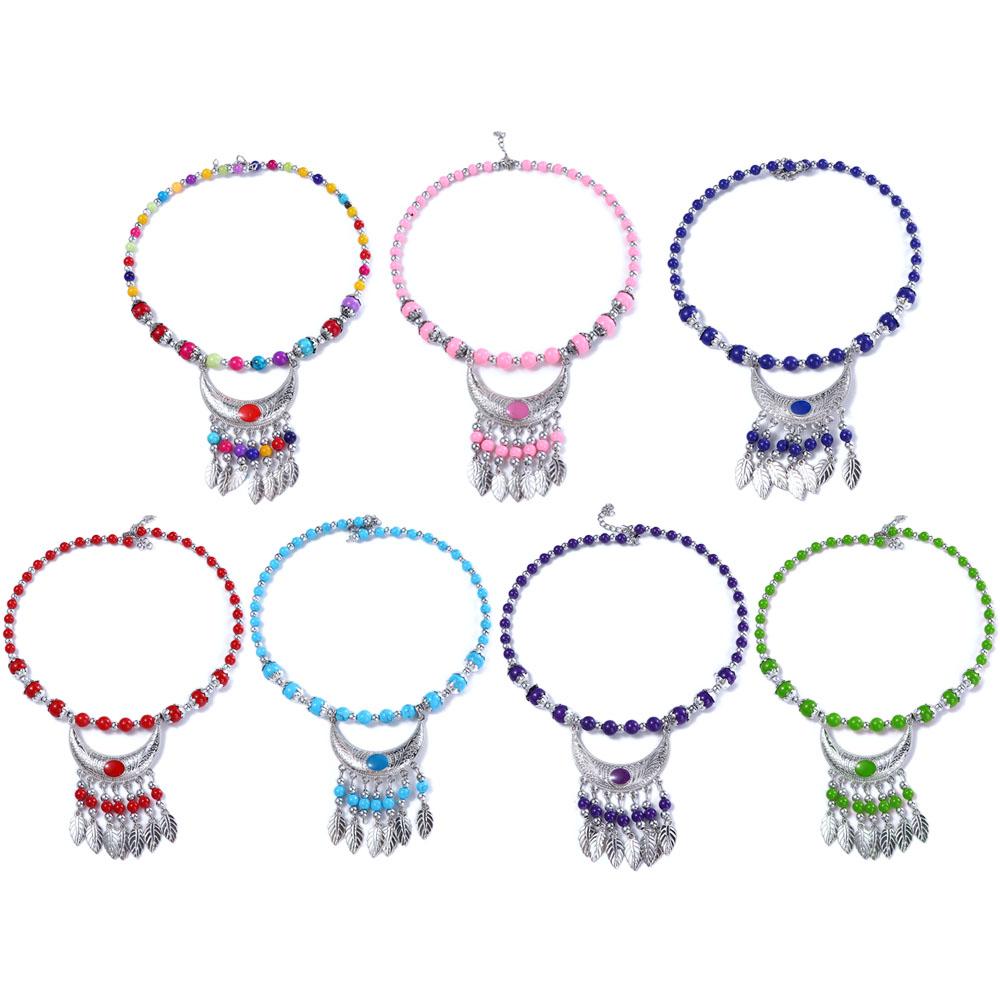 Fringed Chain Headband National Style Forehead Chain Women Necklace Eyebrow Pendant Fashion Jewelry
