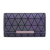 Portafoglio da donna Pochette Borsa lunga da donna Nottilucente Cerniera geometrica Portafoglio luminoso Portafoglio da donna Pochette luminosa