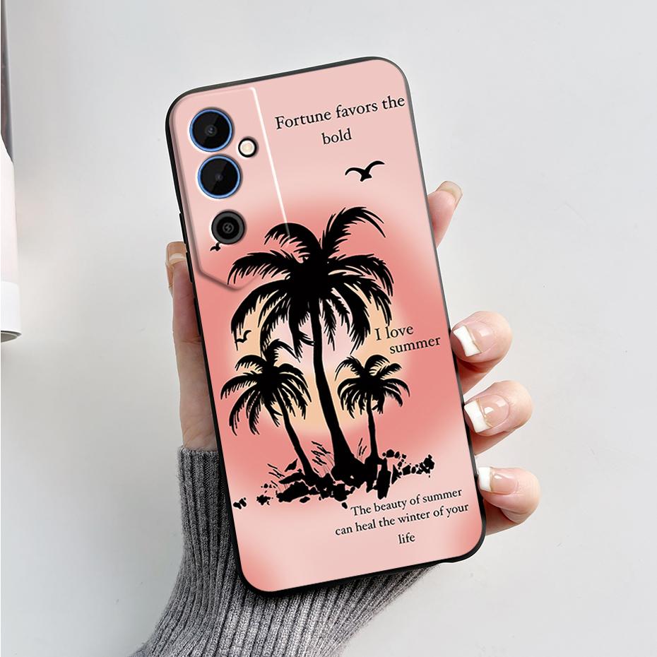 For Tecno Pova Neo 2 Case Pova Neo2 LG6n Cover Black TPU Soft Silicone Phone Case For Tecno Pova Neo 2 Coque Protective Fundas