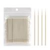 100 Macaron Cotton Swabs for Eyelash Extensions - Small Grafting & Cleaning Micro Brushes