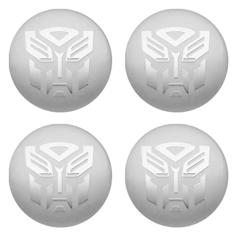 

4PCS 56MM 60MM Autobot Emblem Uiversal Car Wheel Center Hub Cap Rim Cover Sticker